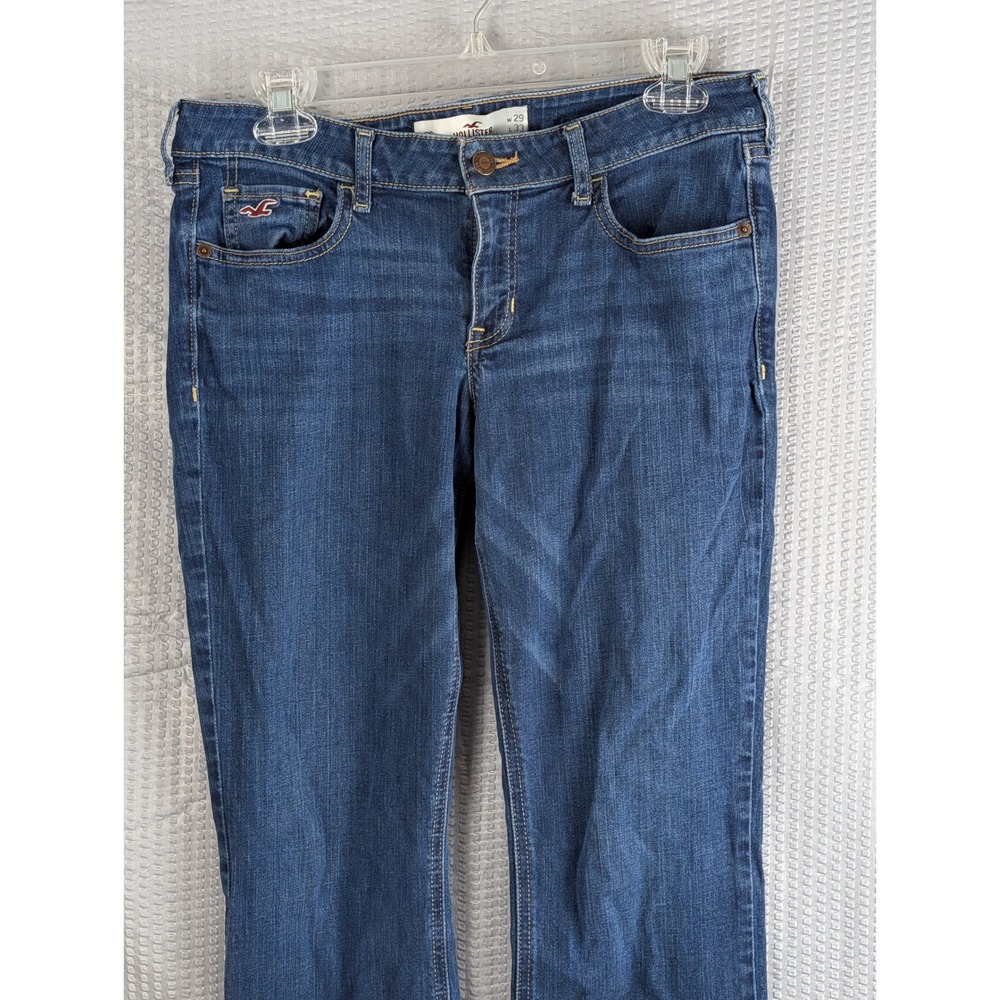 Hollister California Womens Jeans 9R W29 L33 Dark Wash Bootcut Low Rise Denim